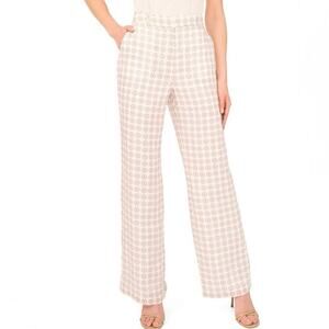 Ted Baker HIGH-WAISTED STRUCTURED PANTs Ivory Size 2